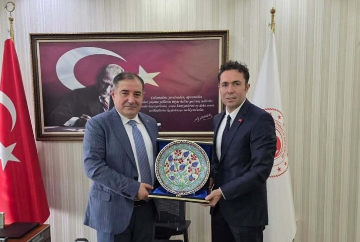 Sayın Oğuz TUNCAY Makamında Heyetimizi Ağırladı.