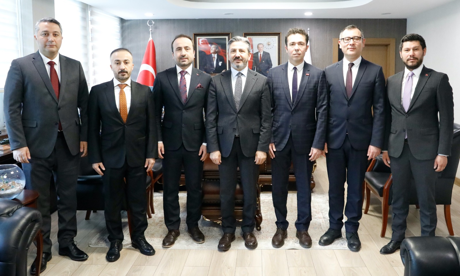 Bakan Yardımcısı Sayın Ahmet AYDIN’a Ziyaret